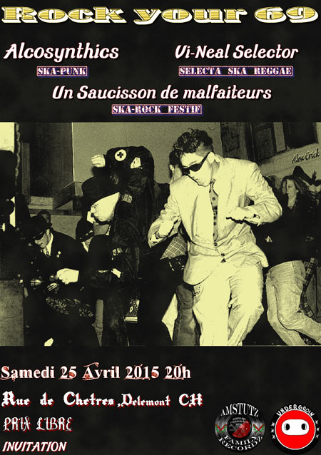 Rock your 69 le 25 avril 2015 à Delémont (CH)