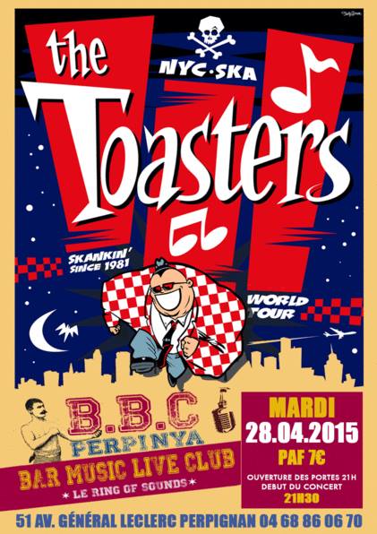 The Toasters au BBC Perpinya le 28 avril 2015 à Perpignan (66)