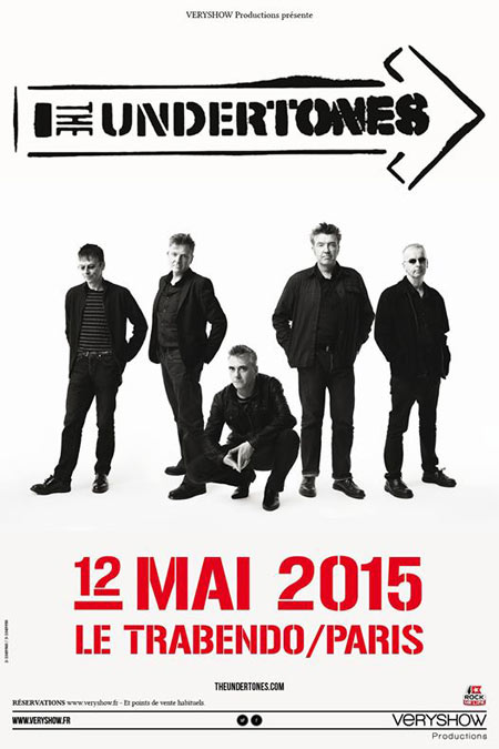 The Undertones au Trabendo le 12 mai 2015 à Paris (75)