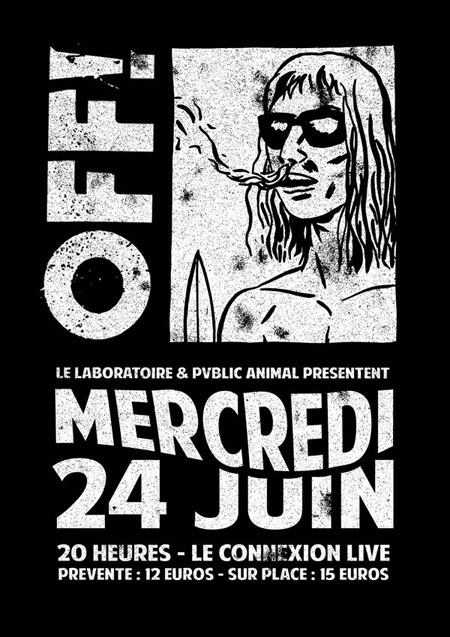 Off! + Kuma No Motor au Connexion Live le 24 juin 2015 à Toulouse (31)