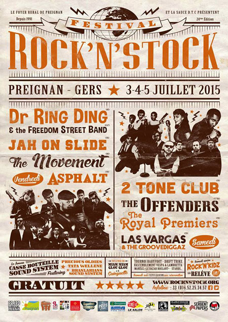 Festival Rock'N'Stock le 03 juillet 2015 à Preignan (32)