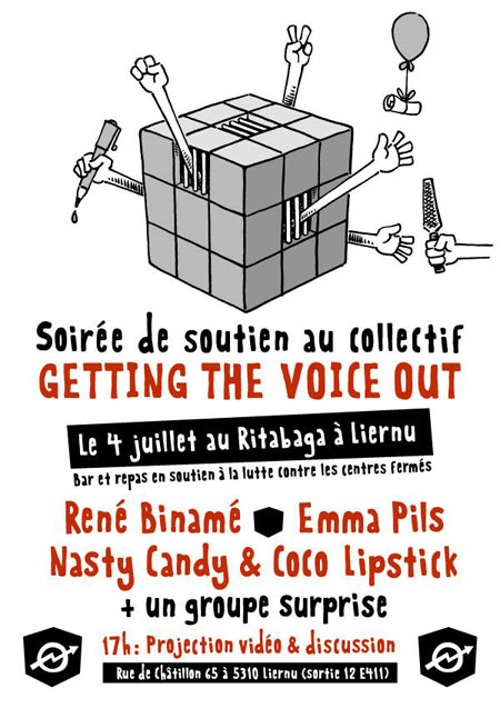 René Binamé +Emma Pils +Nasty Candy & Coco Lipstick au Ritabaga le 04 juillet 2015 à Eghezée (BE)