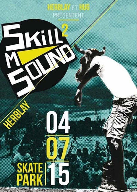Skill'M'Sound au Skatepark le 04 juillet 2015 à Herblay (95)