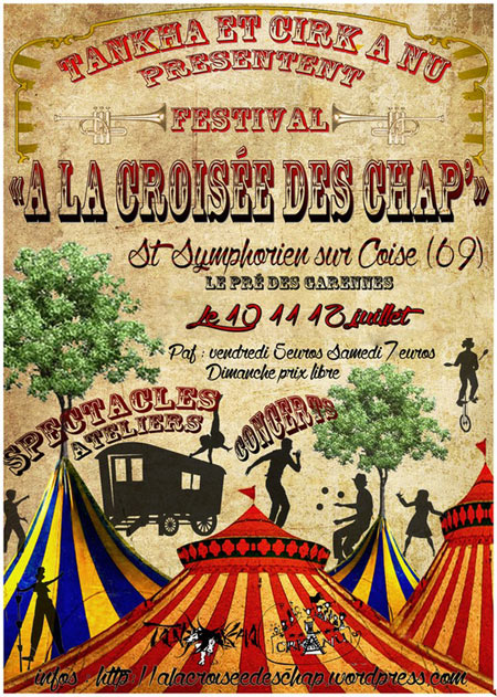 Festival À La Croisée des Chap' le 10 juillet 2015 à Saint-Symphorien-sur-Coise (69)