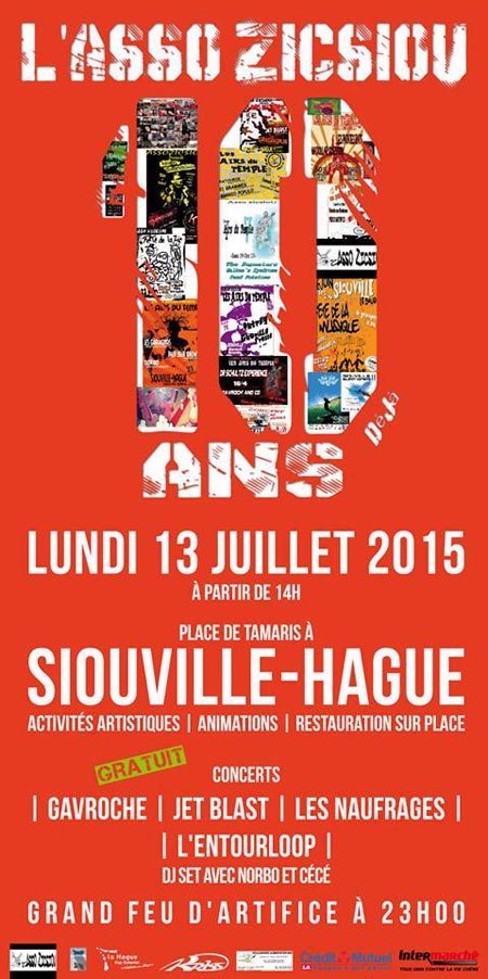 Les Naufragés le 13 juillet 2015 à Siouville-Hague (50)