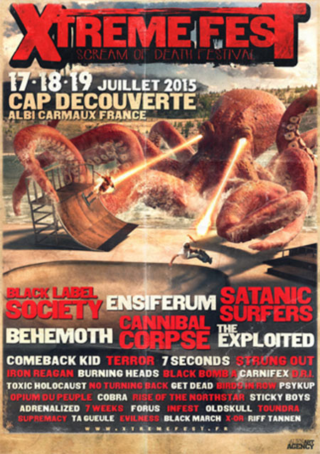 Xtreme Fest le 19 juillet 2015 à Le Garric (81)