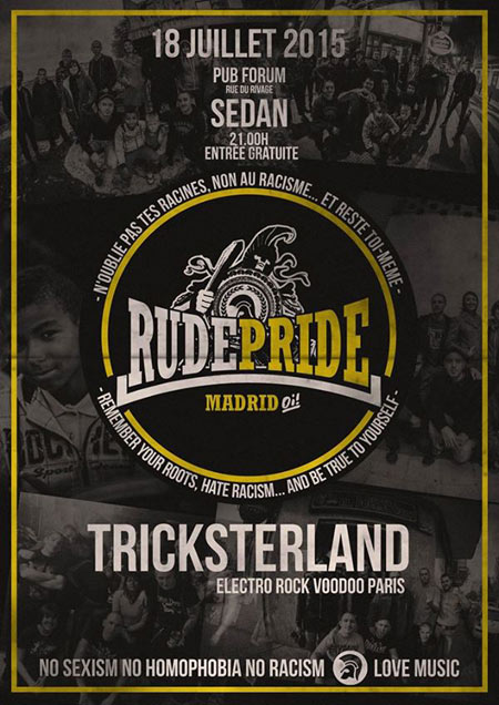 Rude Pride + Tricksterland au Pub Forum le 18 juillet 2015 à Sedan (08)