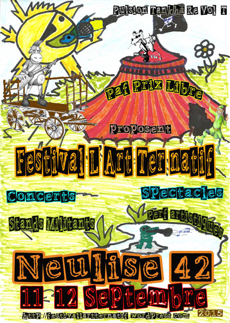 Festival L'Art Ter'Natif le 11 septembre 2015 à Neulise (42)