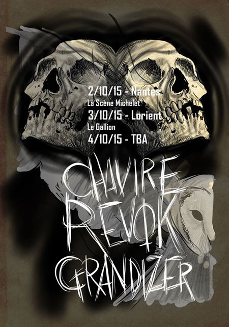 Grandizer + Chaviré au Galion le 03 octobre 2015 à Lorient (56)