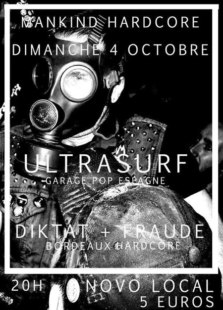 Ultrasurf + Fraude + Diktat au Novo Local le 04 octobre 2015 à Bordeaux (33)
