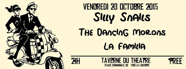 Concert Ska Punk à la Taverne du Théâtre le 23 octobre 2015 à La Louvière (BE)
