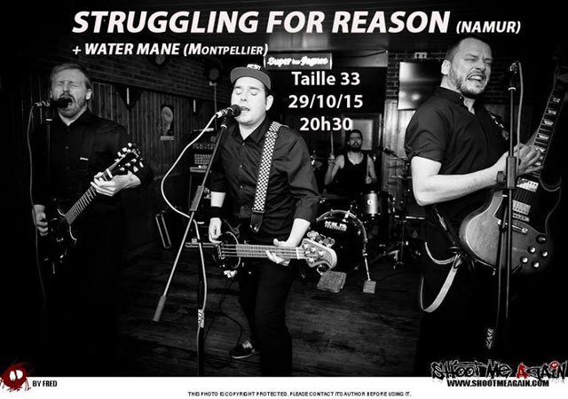 Struggling For Reason + Water Mane @ Taille 33 le 29 octobre 2015 à Ottignies-Louvain-la-Neuve (BE)