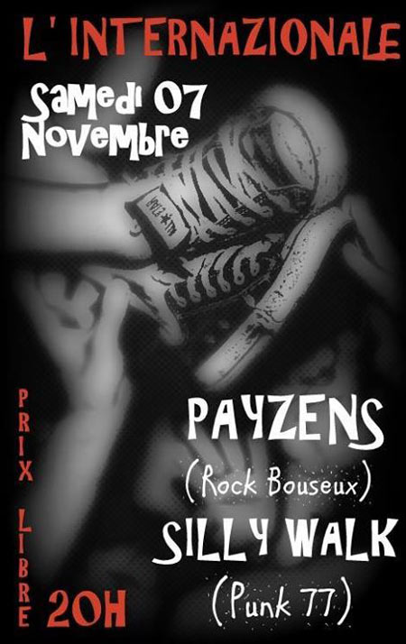 Silly Walk + Payzens au bar L'Internazionale le 07 novembre 2015 à Toulouse (31)
