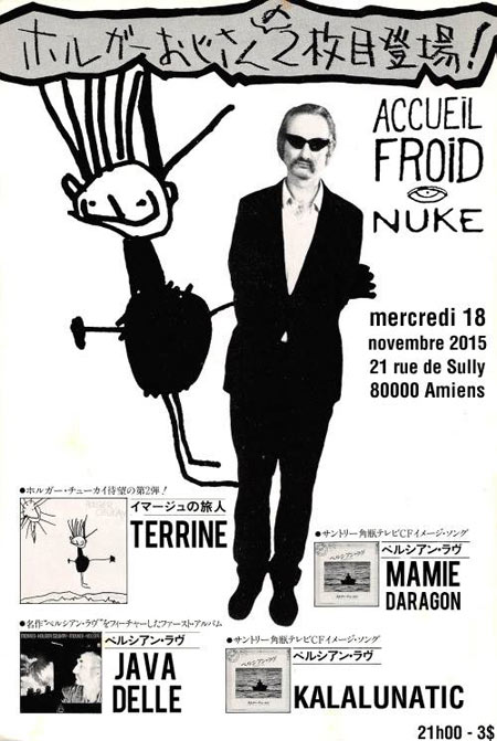 Concert à l'Accueil Froid Nuke le 18 novembre 2015 à Amiens (80)