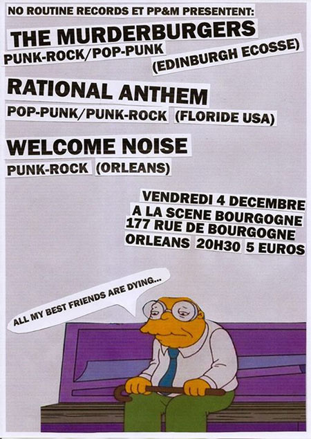 Welcome Noise + Coward à la Scène Bourgogne le 04 décembre 2015 à Orléans (45)