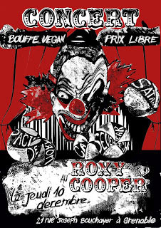 Pacte de Mort + Satan + Ça + Seven Year Itch au Roxy Cooper le 10 décembre 2015 à Grenoble (38)