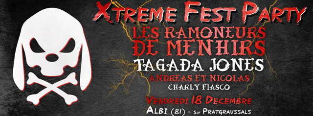 Xtreme Fest Party à la Salle des Fêtes de Pratgraussals le 18 décembre 2015 à Albi (81)