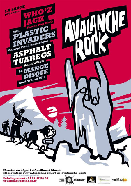 Avalanche Rock à la salle polyvalente le 09 janvier 2016 à Polminhac (15)