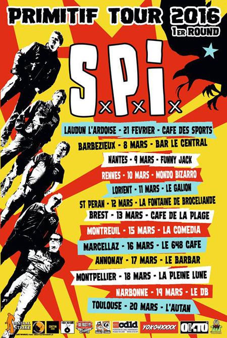 S.P.I. au Bar des Sports le 21 février 2016 à Laudun-l'Ardoise (30)
