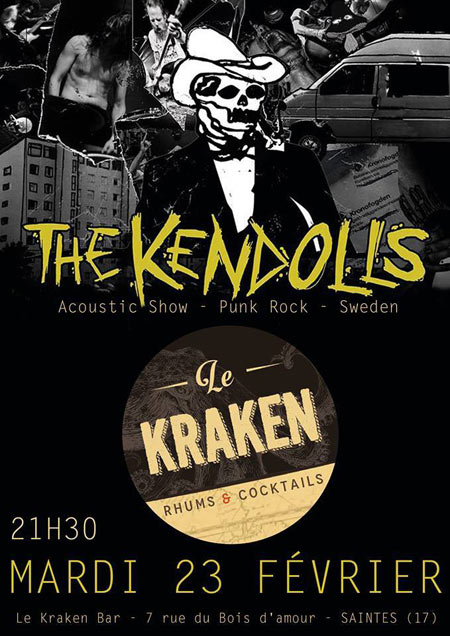 The Kendolls au Kraken le 23 février 2016 à Saintes (17)