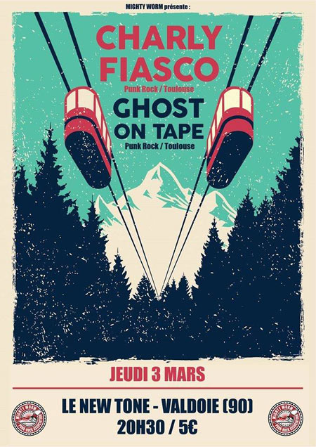 Charly Fiasco + Ghost On Tape au New Tone le 03 mars 2016 à Valdoie (90)