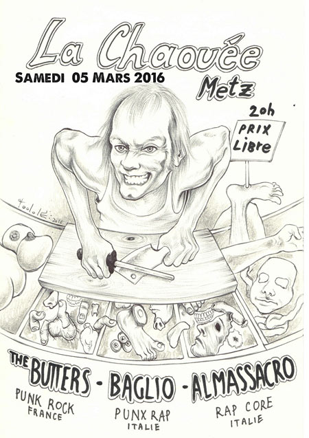 Kattive manière records est heureux de vous présenter le 05 mars 2016 à Metz (57)