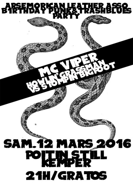 AL asso b1rthday Punk & Trash Blues party @ Poitin Still le 12 mars 2016 à Quimper (29)