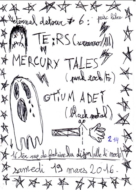 Te:rs + Mercury Tales + Otium Adei à l'Éternel Détour le 19 mars 2016 à Dijon (21)