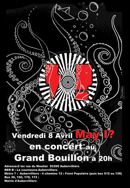 May I? au Grand Bouillon le 08 avril 2016 à Aubervilliers (93)