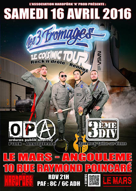 Les 3 Fromages + OPA + 3ème Div au Mars le 16 avril 2016 à Angoulême (16)