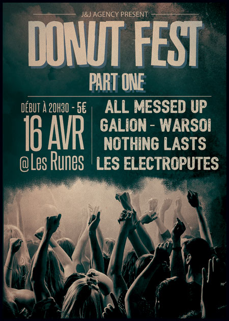 DONUT FEST PART 1 le 16 avril 2016 à Bordeaux (33)