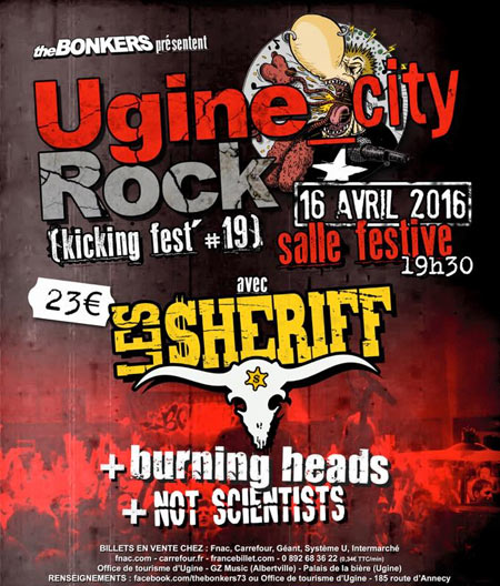 Kicking Fest' #19 à la Salle Festive le 16 avril 2016 à Ugine (73)