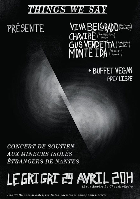 Concert Hardcore au Grigri le 29 avril 2016 à La Chapelle-sur-Erdre (44)
