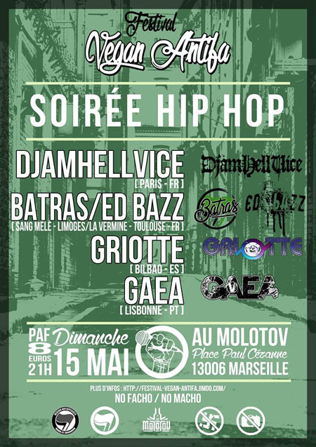 Festival Vegan Antifa au Molotov le 15 mai 2016 à Marseille (13)