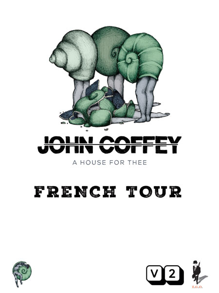 JOHN COFFEY + CAVALRY @ Hipster Café le 19 mai 2016 à Rouen (76)