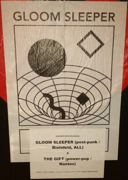 Gloom Sleeper + The Gift à la Rumeur le 07 juin 2016 à Nantes (44)