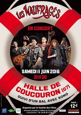 Les Naufragés le 11 juin 2016 à Coucouron (07)