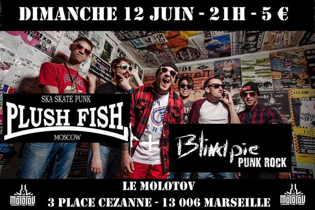 Plush Fish + Blind Pie au Molotov le 12 juin 2016 à Marseille (13)