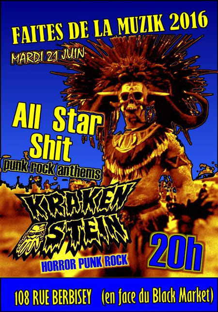 All Star Shit + Krakenstein le 21 juin 2016 à Dijon (21)