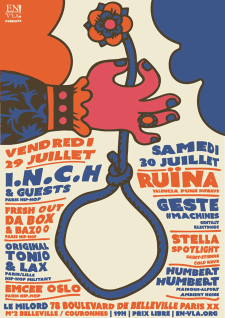 Concerts Punk Rock & Electro Cold-Wave au Milord le 30 juillet 2016 à Paris (75)