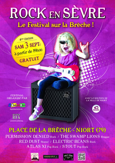 Festival Rock en Sèvre le 03 septembre 2016 à Niort (79)