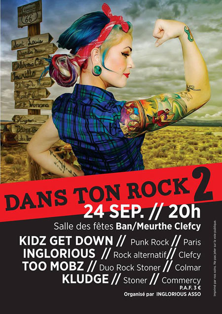 Dans Ton Rock 2 le 24 septembre 2016 à Ban-sur-Meurthe-Clefcy (88)