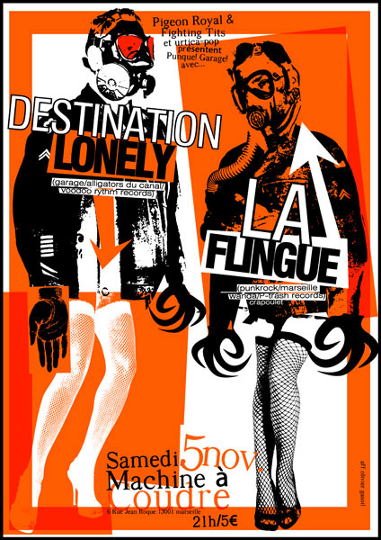 Destination Lonely + La Flingue le 05 novembre 2016 à Marseille (13)