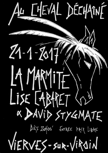 La Marmite - Lise Cabaret - La Tigresse Uruguayenne le 21 janvier 2017 à Vierves-sur-Viroin (BE)