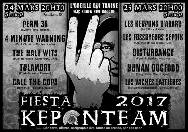 Fiesta Keponteam 2017 le 24 mars 2017 à Rouen (76)