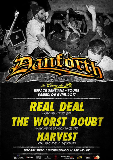 La Crème du Pit #1 // with DANFORTH + guest le 08 avril 2017 à Tours (37)