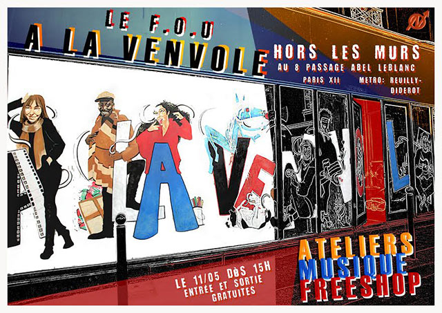 Concert À LA VENVOLE le 11 mai 2017 à Paris (75)