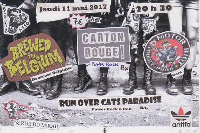 Concert Kick Your Asso au VOID le 11 mai 2017 à Bordeaux (33)