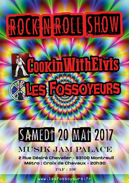 Concert au Musik Jam Palace le 20 mai 2017 à Montreuil (93)