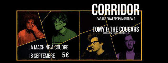 Corridor +Tomy & The Cougars +La Bordelle à la Machine à Coudre le 18 septembre 2017 à Marseille (13)